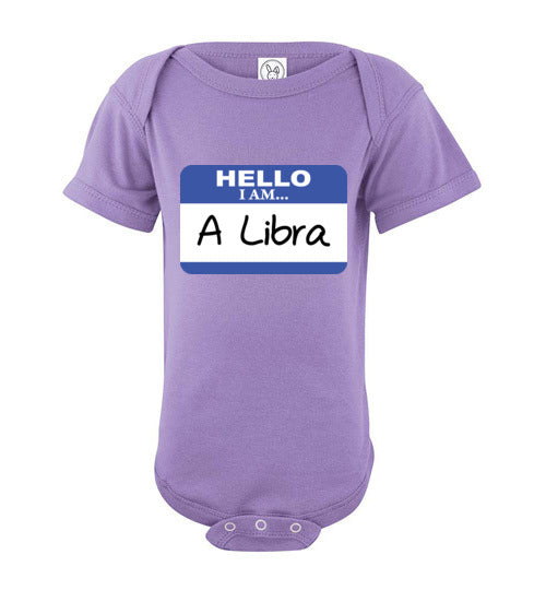 A Libra. Infant. SS Onesie