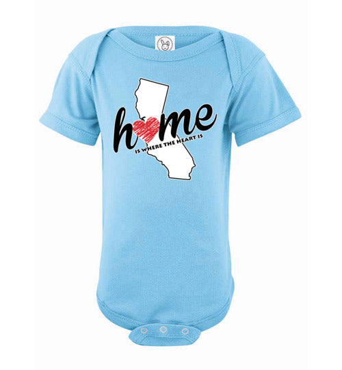 California Home. Infant. SS Onesie