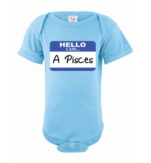 A Pisces. Infant. SS Onesie