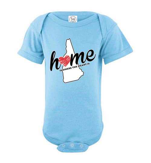 New Hampshire Home. Infant. SS Onesie