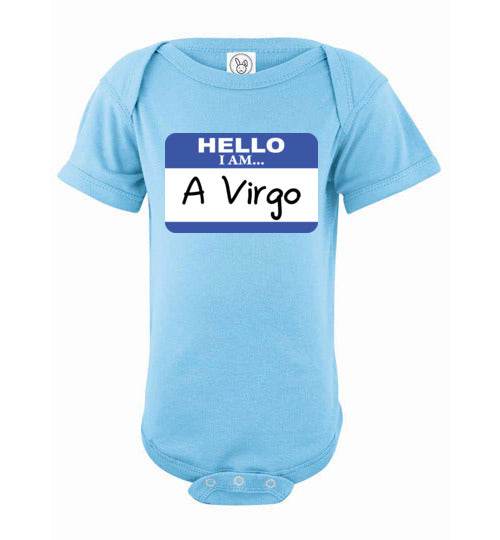 A Virgo. Infant. SS Onesie