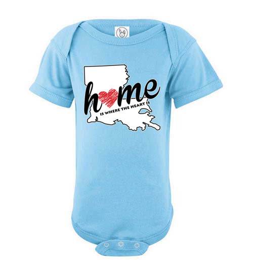 Louisiana Home. Infant. SS Onesie