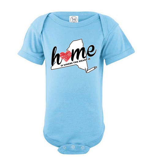 New York Home. Infant. SS Onesie