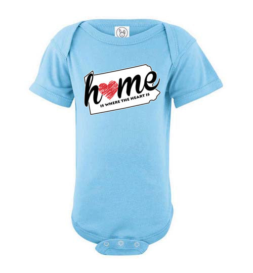 Pennsylvania Home. Infant. SS Onesie
