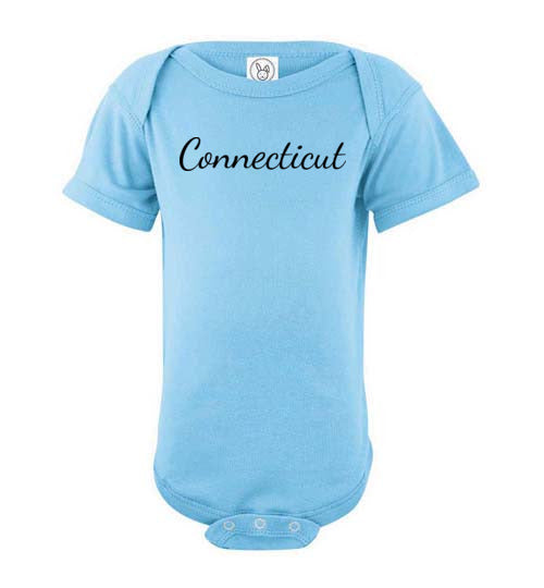 Connecticut. Infant. SS Onesie