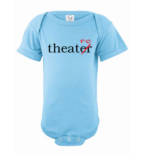Theater/re Spelling. Infant. SS Onesie