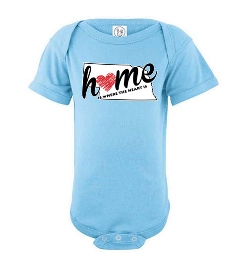 Nebraska Home. Infant. SS Onesie