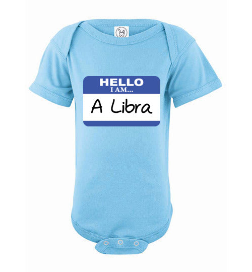 A Libra. Infant. SS Onesie