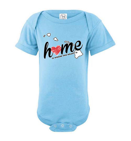 Hawaii Home. Infant. SS Onesie