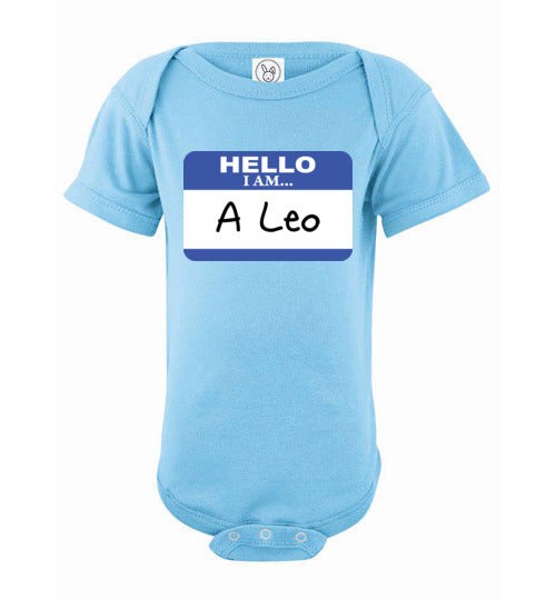 A Leo. Infant. SS Onesie