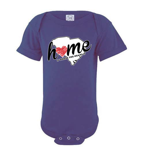 South Carolina Home. Infant. SS Onesie