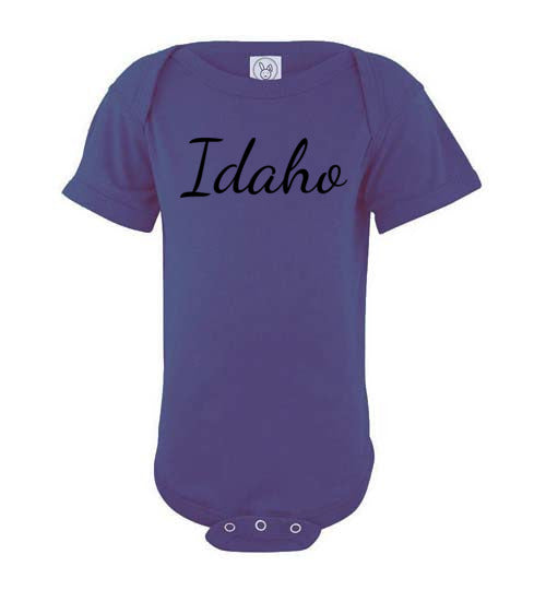 Idaho. Infant. SS Onesie