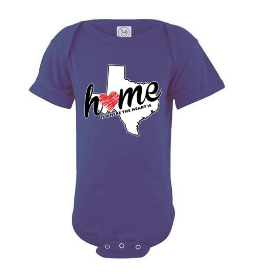 Texas Home. Infant. SS Onesie