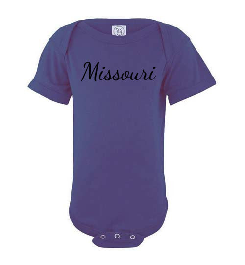 Missouri. Infant. SS Onesie