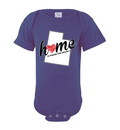 Utah Home. Infant. SS Onesie