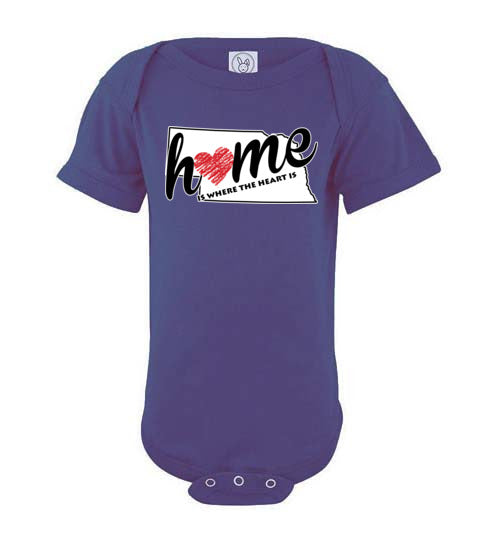 Nebraska Home. Infant. SS Onesie