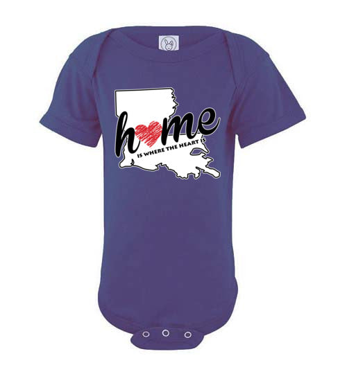 Louisiana Home. Infant. SS Onesie