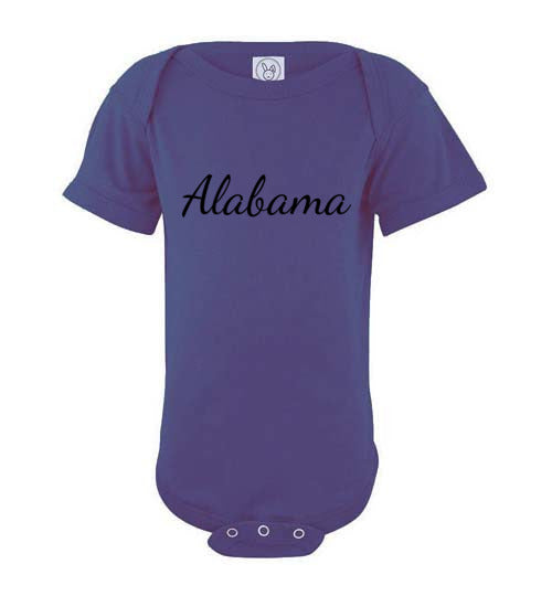 Alabama. Infant. SS Onesie