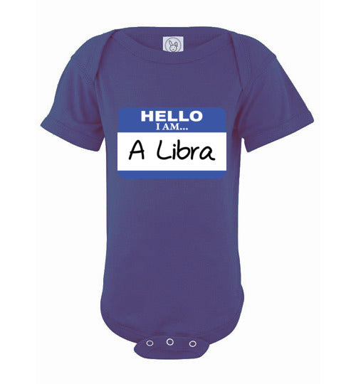 A Libra. Infant. SS Onesie