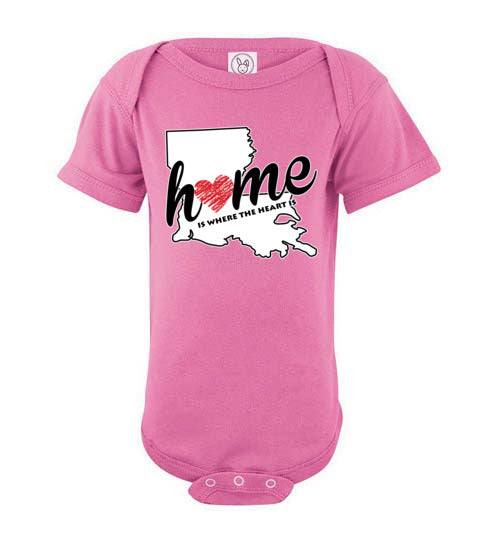 Louisiana Home. Infant. SS Onesie