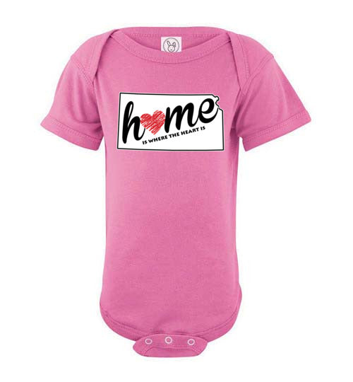 Kansas Home. Infant. SS Onesie