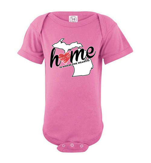 Michigan Home. Infant. SS Onesie