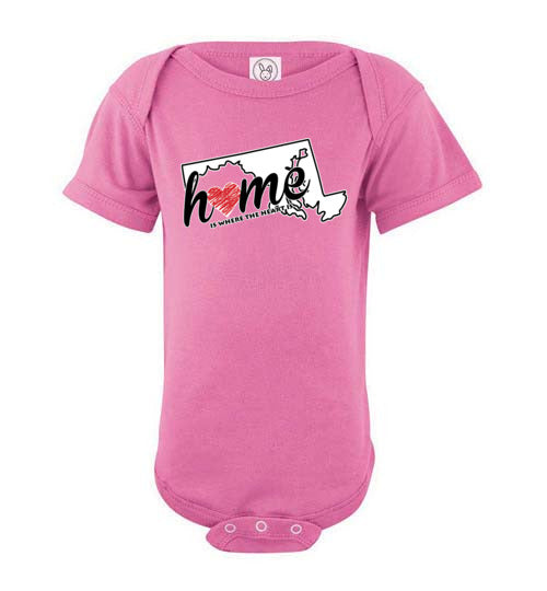 Maryland Home. Infant. SS Onesie