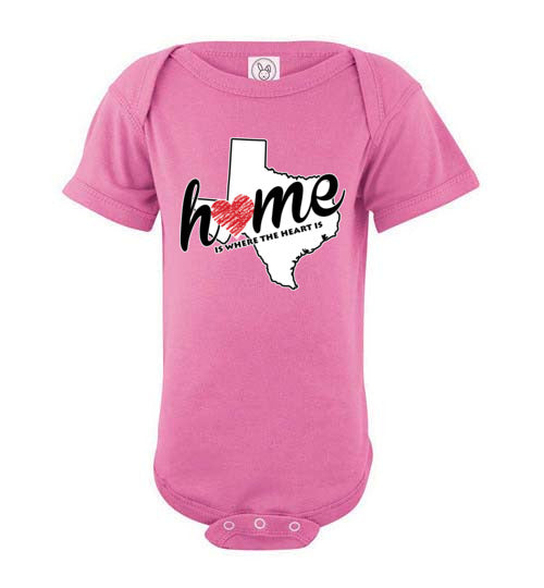 Texas Home. Infant. SS Onesie