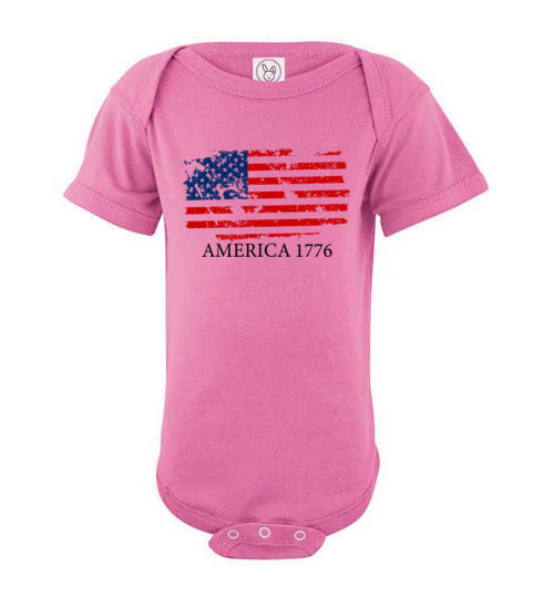 America 1776. Infant. SS Onesie