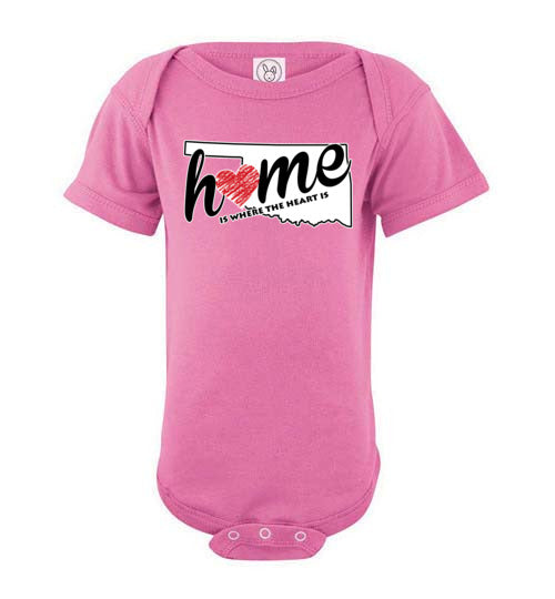 Oklahoma Home. Infant. SS Onesie