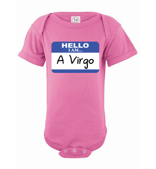 A Virgo. Infant. SS Onesie