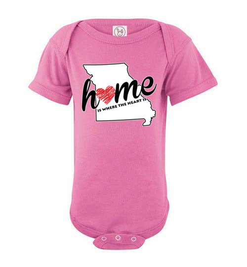 Missouri Home. Infant. SS Onesie
