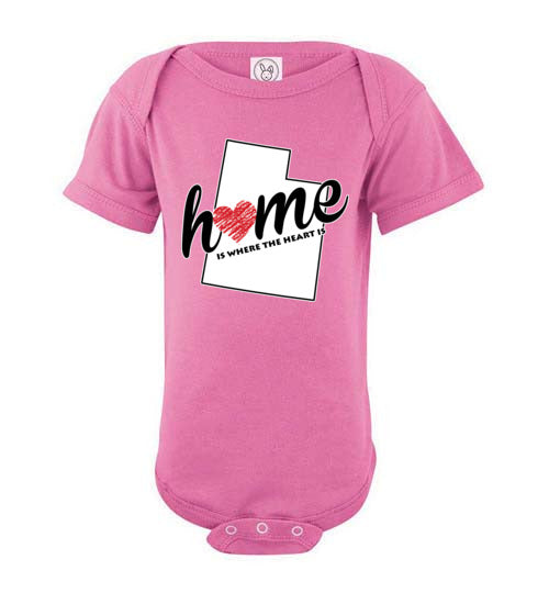Utah Home. Infant. SS Onesie