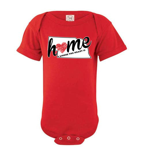 Nebraska Home. Infant. SS Onesie