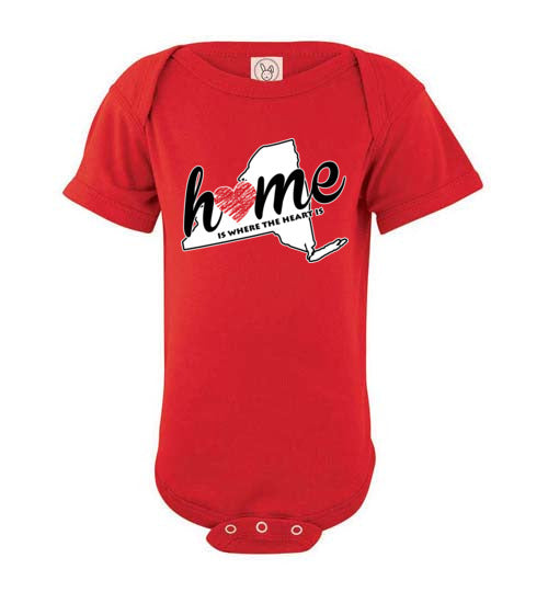 New York Home. Infant. SS Onesie