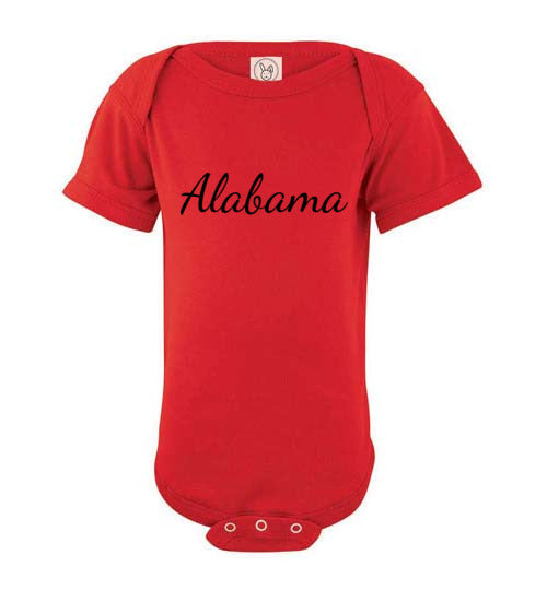 Alabama. Infant. SS Onesie