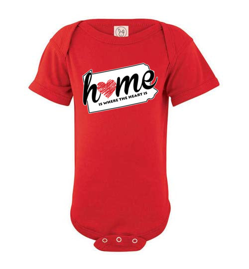 Pennsylvania Home. Infant. SS Onesie