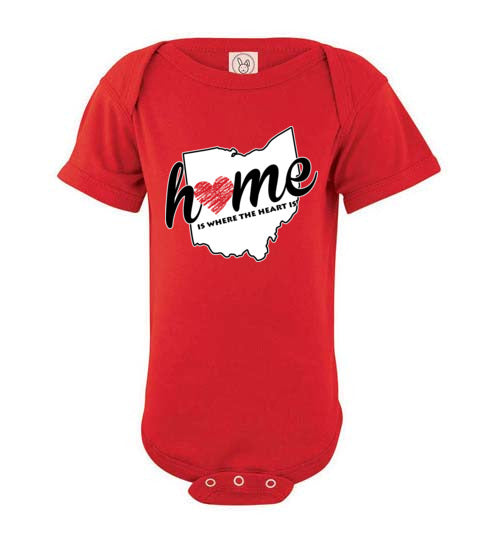 Ohio Home. Infant. SS Onesie