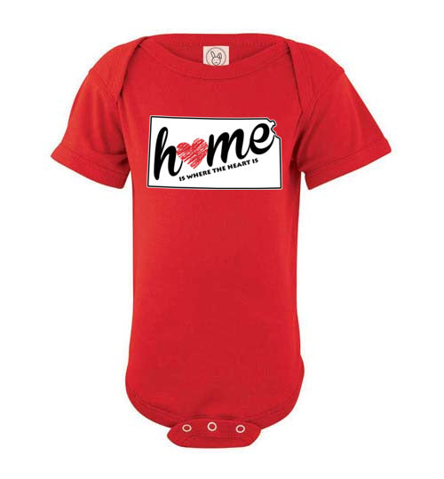 Kansas Home. Infant. SS Onesie