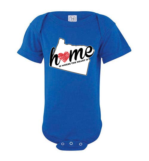 Oregon Home. Infant. SS Onesie