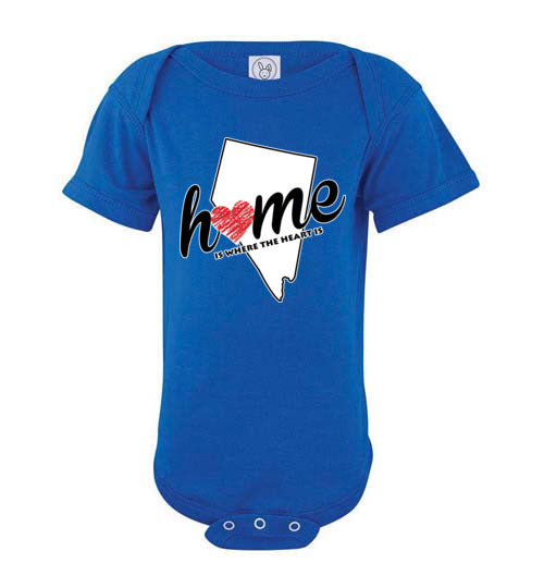 Nevada Home. Infant. SS Onesie