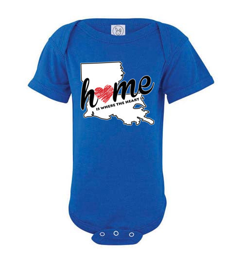 Louisiana Home. Infant. SS Onesie