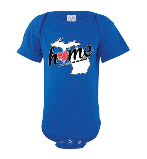 Michigan Home. Infant. SS Onesie