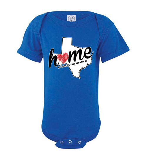 Texas Home. Infant. SS Onesie