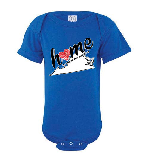 Virginia Home. Infant. SS Onesie