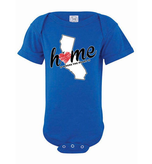 California Home. Infant. SS Onesie