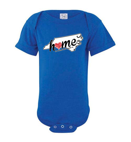 North Carolina Home. Infant. SS Onesie