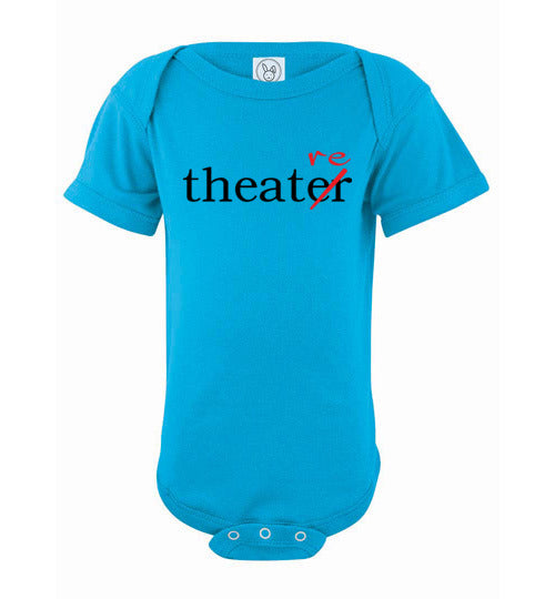 Theater/re Spelling. Infant. SS Onesie