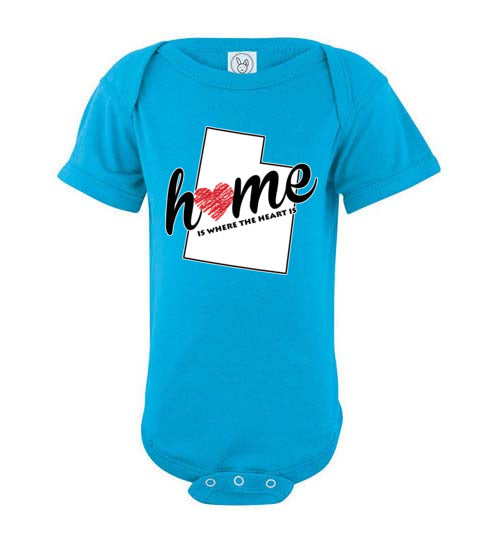 Utah Home. Infant. SS Onesie