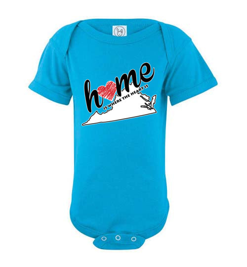 Virginia Home. Infant. SS Onesie